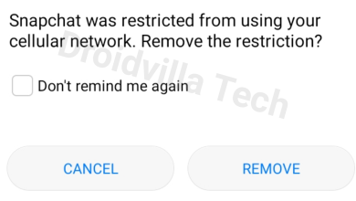 How do I disable internet access on any Android application